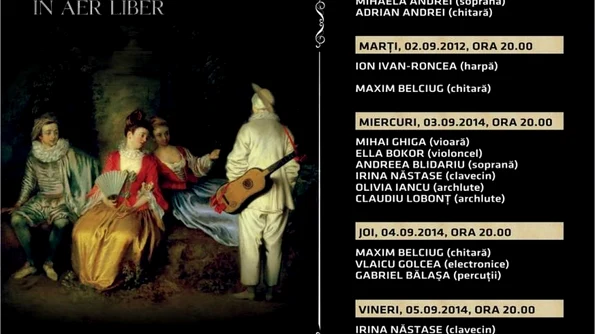 Nocturne baroce: viori, harpă, clavecin şi triluri de soprană pe cheiul Dâmboviţei jpeg