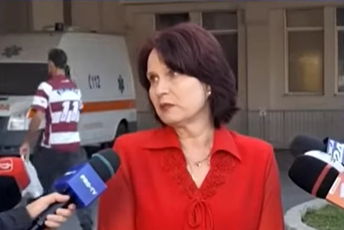 Rogobete a cerut demisia conducerii spitalului. FOTO: captură video România TV