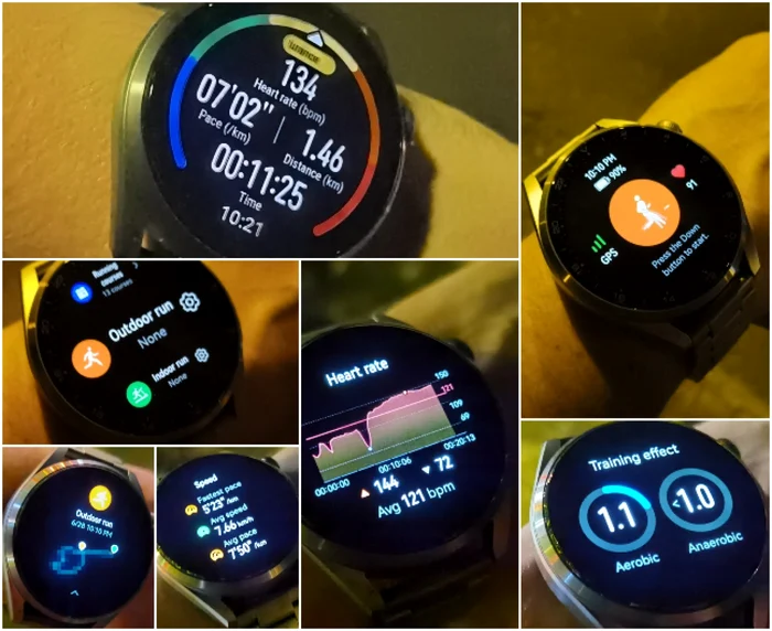 HUAWEI WATCH 3 Pro meniu sport alergare