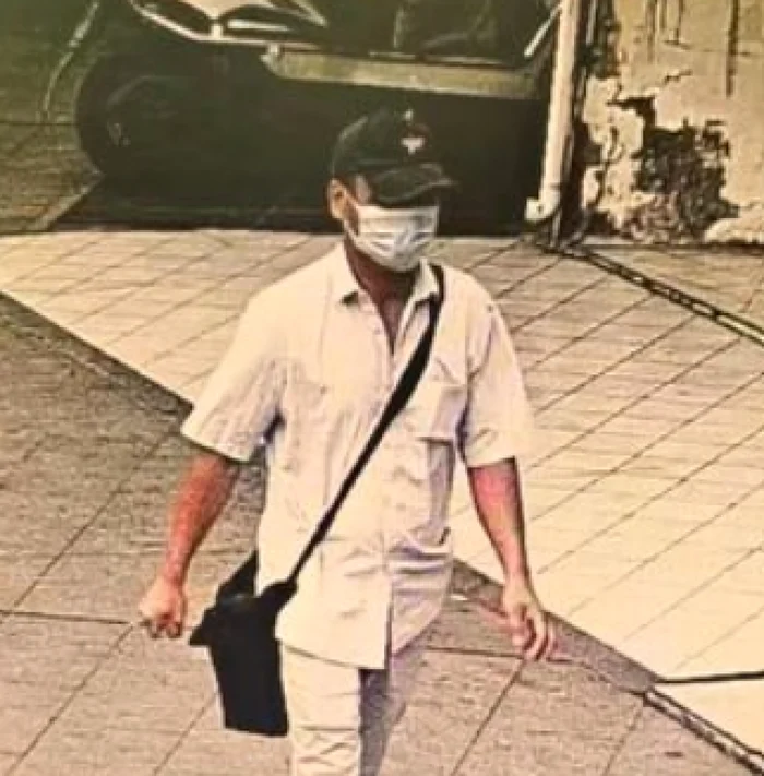 Imagine furnizată de poliţia chineză cu atacatorul