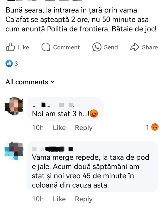 Nici în Vama Calafat lucrurile nu s-au desfășurat mai rapid