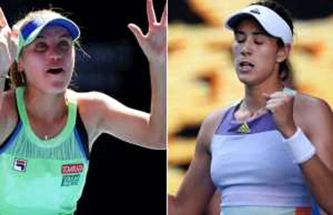 Garbine Muguruza şi Sofia Kenin se vor înfrunta în finală pentru trofeul Australian Open 2020.