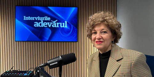 Vicepremierul Oana Gheorghiu la Interviurile Adevărul  FOTO: Adevărul