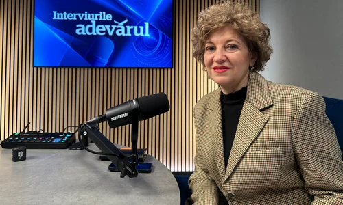 Vicepremierul Oana Gheorghiu la Interviurile Adevărul  FOTO: Adevărul