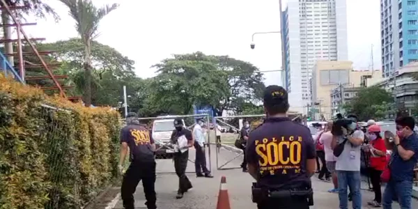  atac armat la o ceremonie de absolvire de la o universitate din Filipine foto captura video