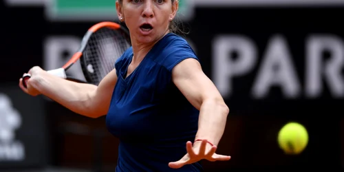  Simona Halep in partida contra olandezei Kiki Bertens FOTO Guliver / Getty Images / Michael Steele 