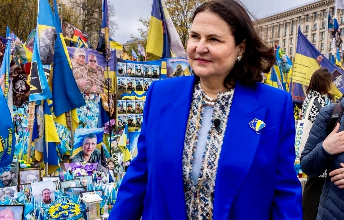 Ambasadoarea UE în Ucraina, Katarína Mathernová/FOTO:X
