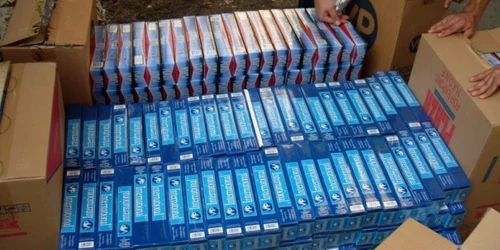Foto arhivă: Ţigările au fost achiziţionate de la firme off-shore din diferite zone ale globului 