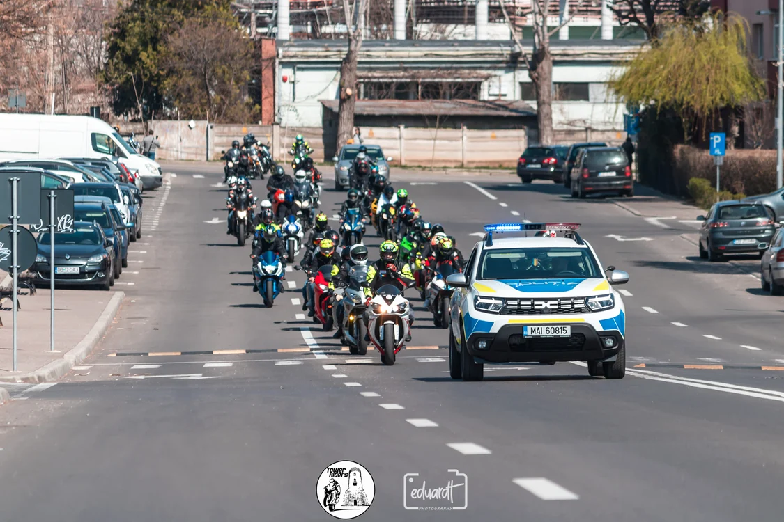 Motocicliștii de la Tower Rider. FOTO Facebook