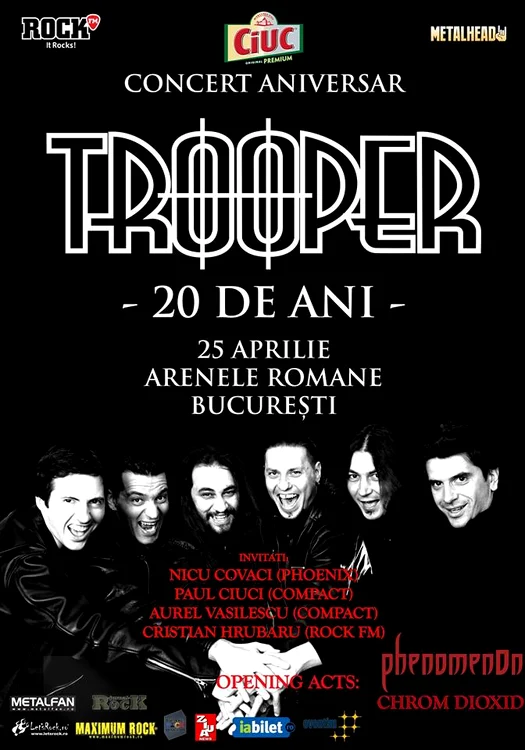 Băieţii de la Trooper au lansat șapte albume de studio, de-a lungul carierei