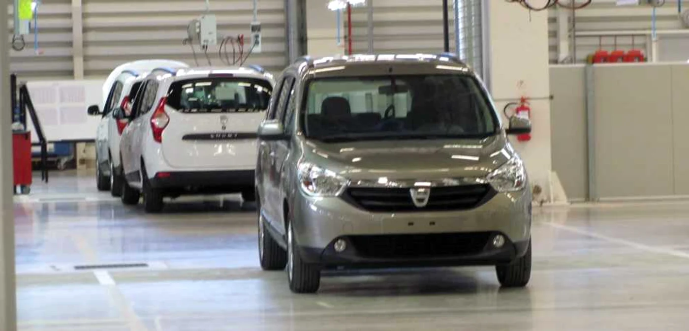 Dacia Lodgy la finalul liniei de Montaj General