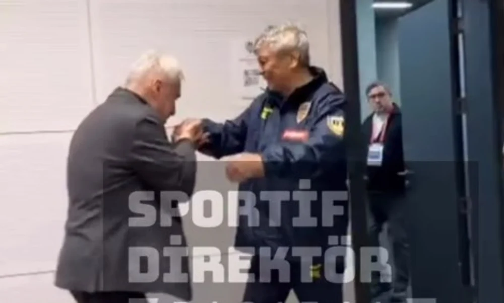 Cine este turcul care i-a pupat mâna lui Mircea Lucescu. Semnificația gestului care la români se aplică femeilor