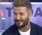 David Beckham, cu fața umflată la NBC. Captură TV