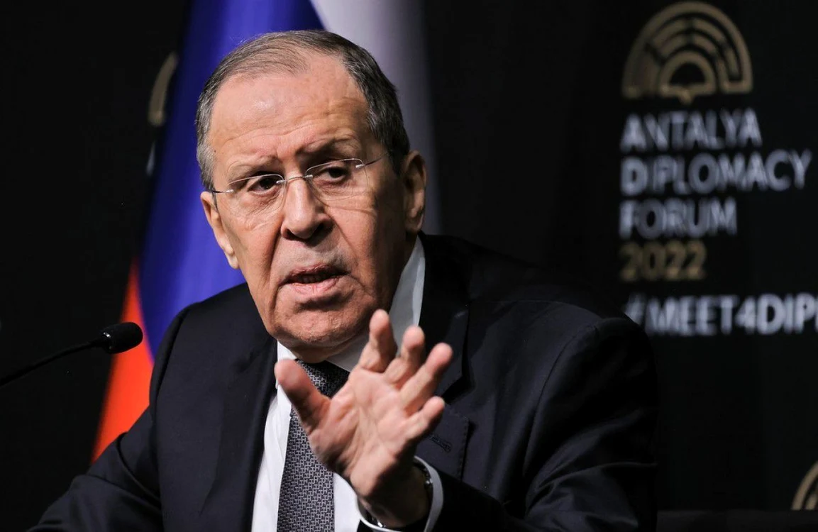 Ministrul rus de Externe Serghei Lavrov
