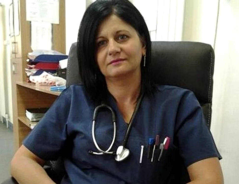 Mioara Neagu, singurul medic urgentist din Feteşti FOTO Facebook/Mioara Neagu