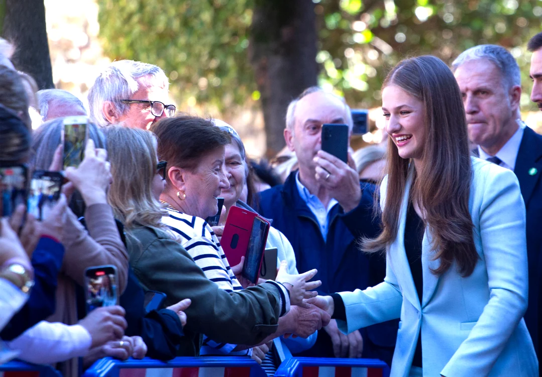 Prințesa Leonor a  impresionat la Oviedo, Profimedia (3) jpg