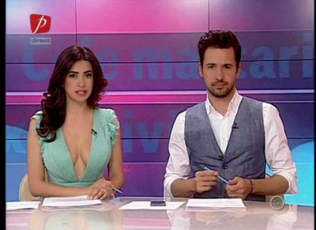 Diana Bart şi Alexandru Constantin prezintă emisiunea Click!, difuzată pe Prima TV