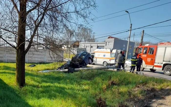 Accident rutier mortal.Foto: Luci Luci.