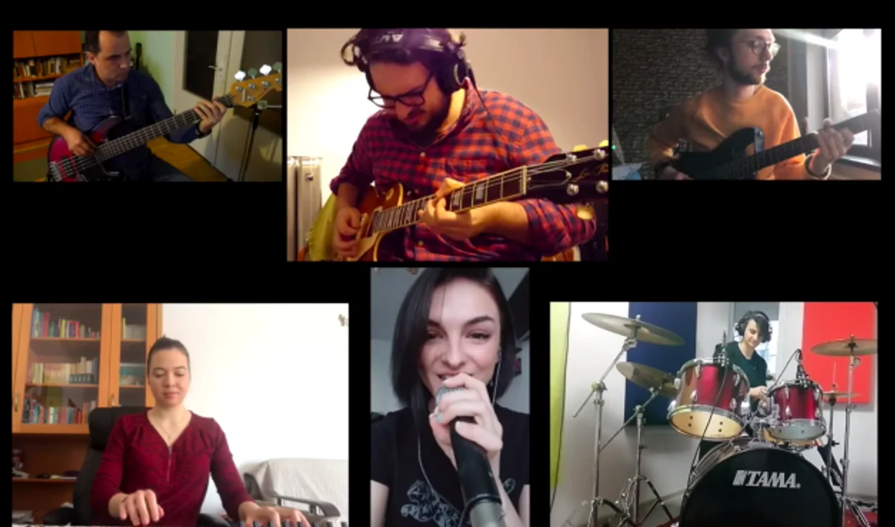 Studenţii de la specializarea Compoziţie Jazz şi muzică uşoară din cadrul UNAGE Iaşi