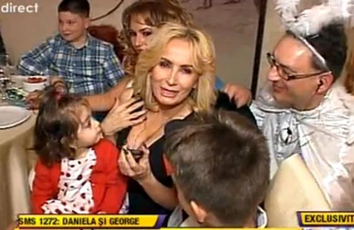 Fetiţa Danielei Gyorfi împlineşte doi ani pe 16 februarie. (captură Antena 1)