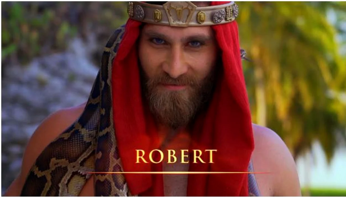 Robert revine în forță