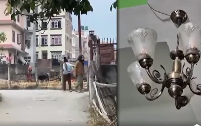 Cutremur în Tibet. FOTO captură viteo OTV News