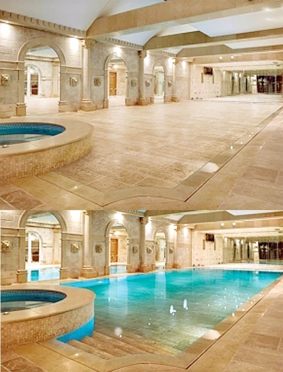 Uite piscina, nu e piscina!  Aşa îţi transformi  terasa într-un bazin