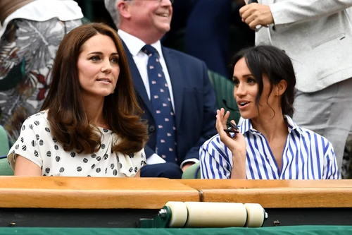 Meghan și Kate, la turneul de la Wimbledon din 2018