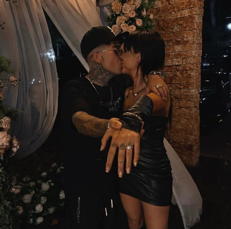 Lino Golden și Alexandra, sărut pe ringul de dans Sursa Instagram 