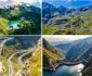 Transfăgărășan România cel mai frumos drum rutier de munte conform Top Gear Colaj DMS