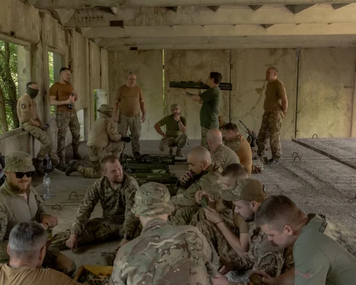 Război în Ucraina - soldați ucraineni FOTO AFP 