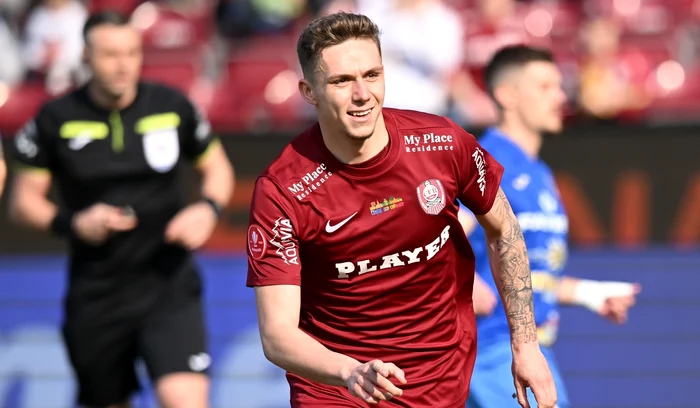 Louis Munteanu, golgheterul jucătorilor U21 în Superliga României (FOTO: Sportpictures)