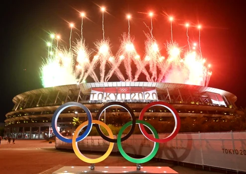 Ceremonia de închidere a Jocurilor Olimpice de la Tokyo 2020 8 august 2021 FOTO EPA-EFE