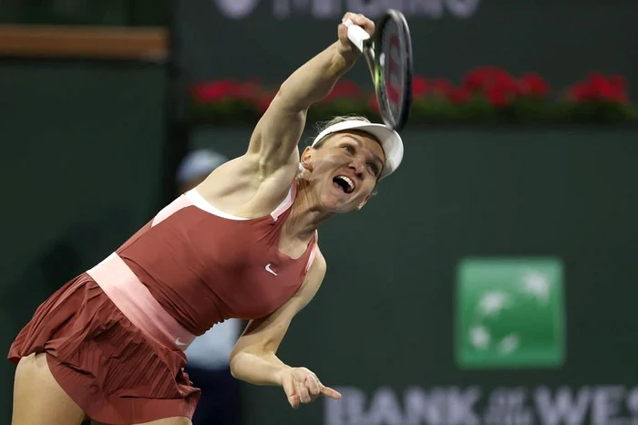 Simona Halep va juca sâmbătă cu a doua tenismenă a lumii (FOTO: EPA)