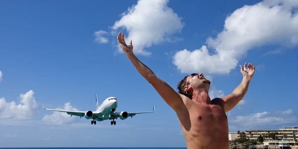 Plaja si avion FOTO Paul Souders 