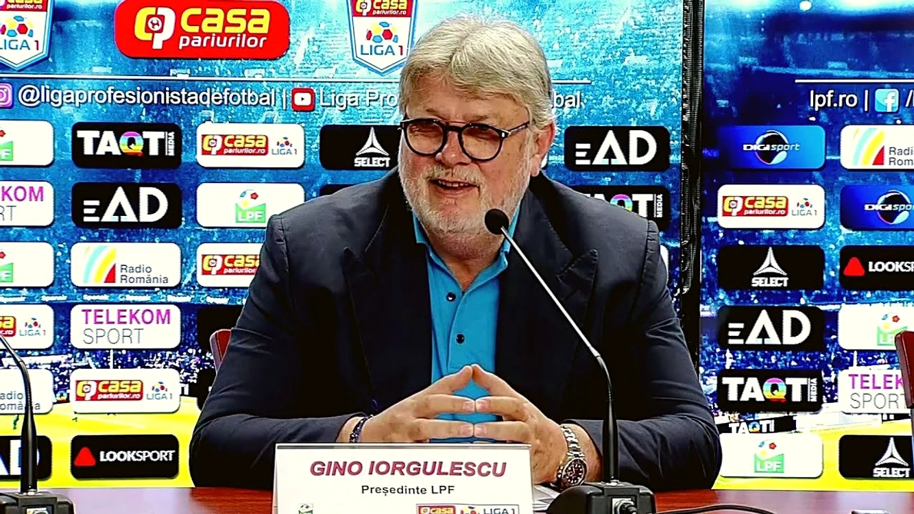 Gino Iorgulescu, un personaj mediocru la șefia LPF. Foto Sportpictures