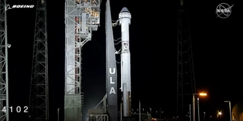 Starliner CST-100 captura via Youtube