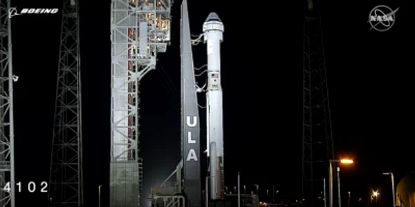 Starliner CST-100 captura via Youtube
