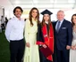 Regele Abdullah și Regina Rania la ceremonia de absolvire a Prințesei Salma