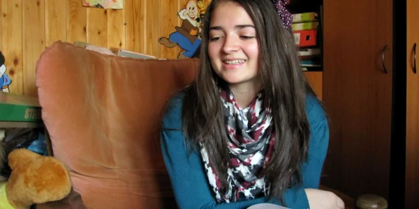 Paulina Mandache îşi petrece mult timp în bibliotecă