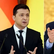 volodimir zelenski si vladimir putin