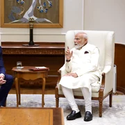 JD Vance, în vizită în India FOTO EPA EFE jpg