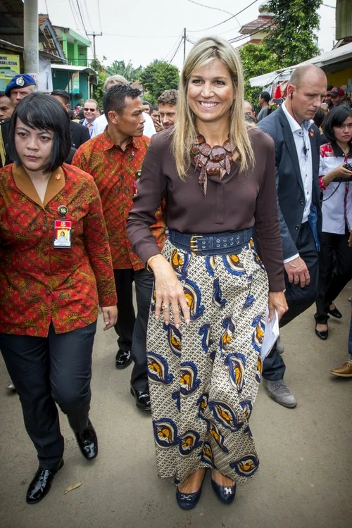 Queen Maxima visits Indonesia day 1 jpeg