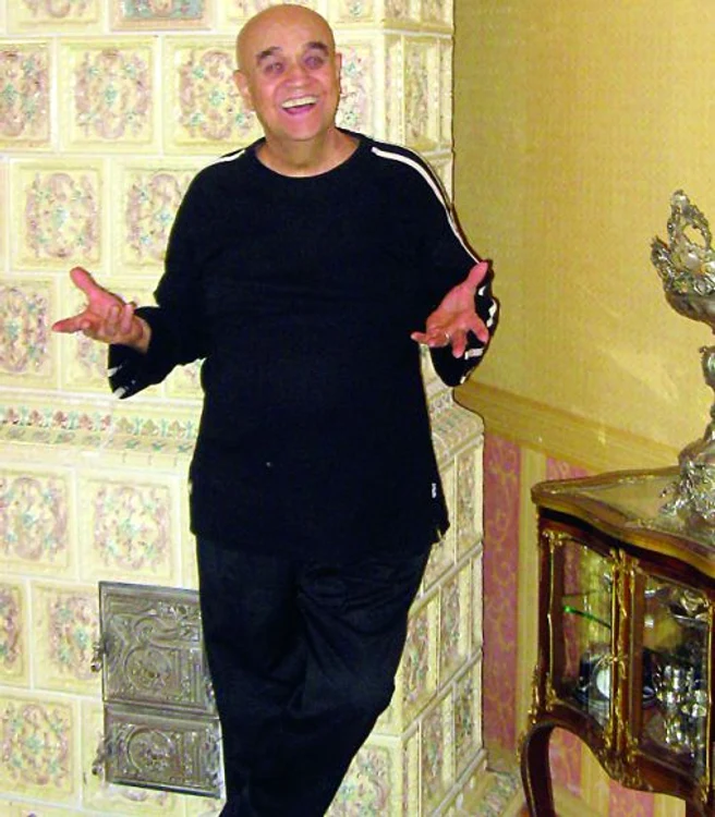 Artistul a moştenit cocheta căsuţă de la socrii săi