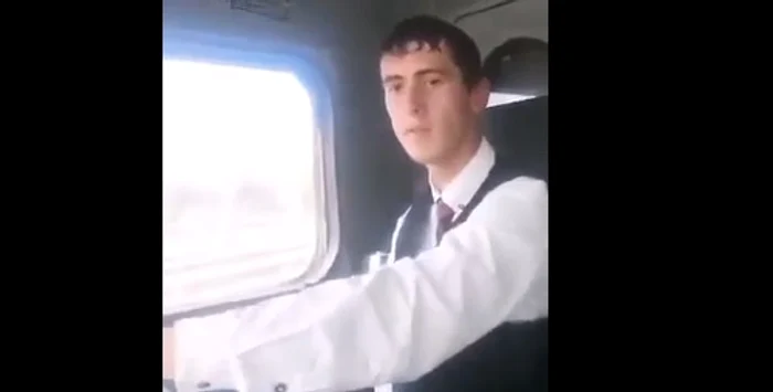 Tânărul în locomotivă SURSA YouTube LV