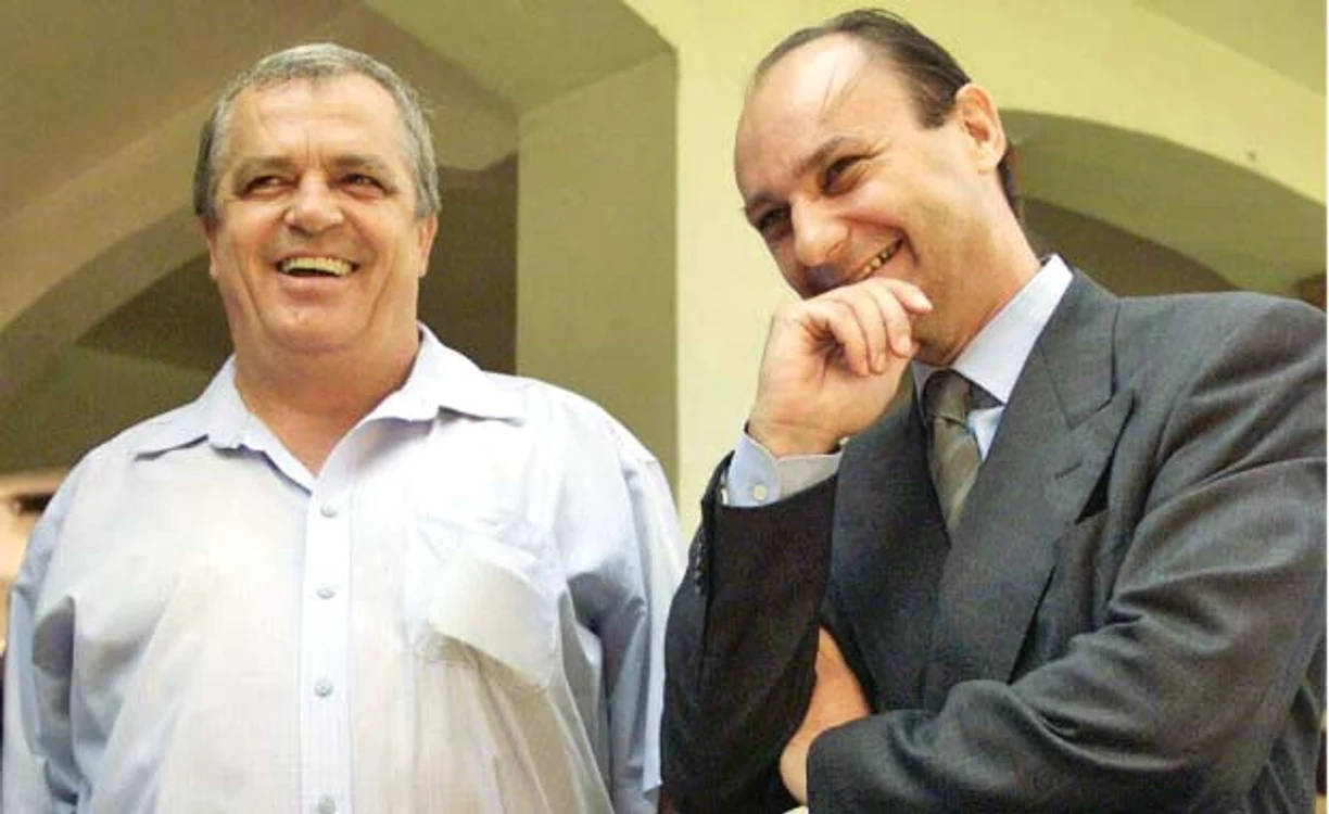 Traian Remeş şi Avram Mureşan au fost condamnaţi la pedeapsa cu închisoarea FOTO Adevărul