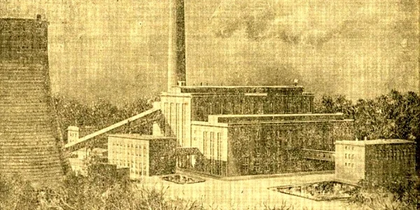 termocentrala paroseni in anii 50