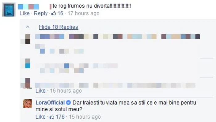 Lora pare decisă să divorţeze de soţul ei, Dan Badea
