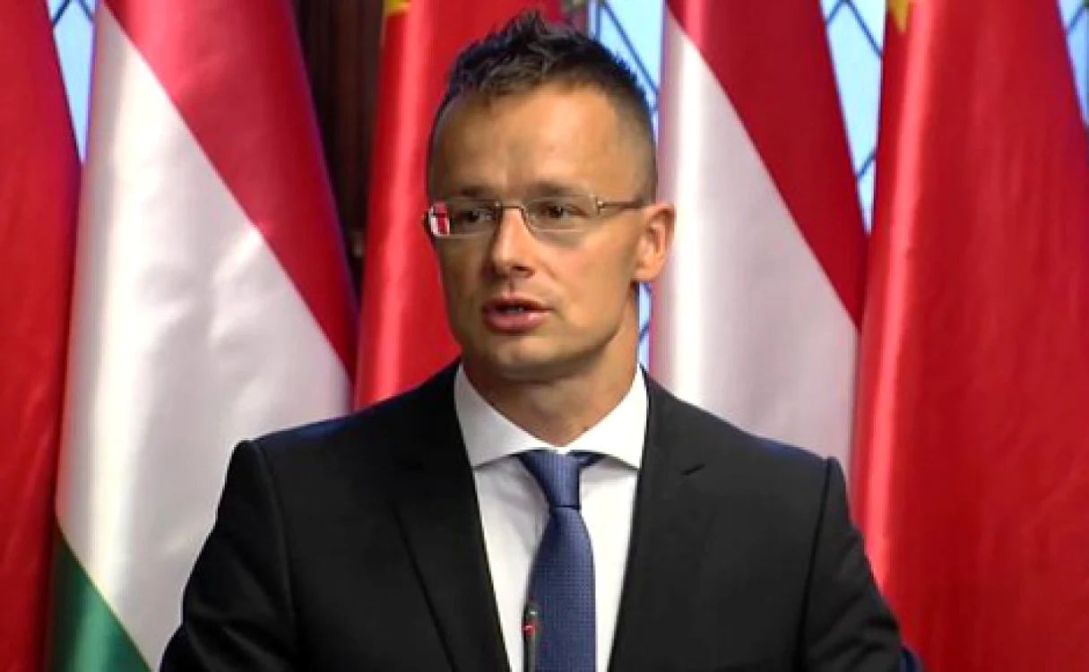 Ministrul ungar de Externe Peter Szijjarto FOTO Arhivă