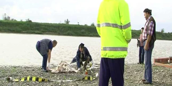 Femeia a fost gasită înecată pe raza comunei Negri